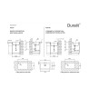 Undermount Duralit Synthetic Heavy Duty Sink with One Trough (76x50cm)
