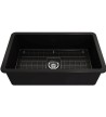 Bocchi Farmhouse Porcelain Kitchen Sink with One Bowl (81x48cm)