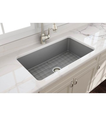 Νεροχύτης Κουζίνας Bocchi Farmhouse από Πορσελάνη με Μία Γούρνα (81x48cm)