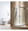 Shower Cabin Tema New Line Square Transparent