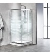 Shower Cabin Tema New Line Square Serigraphy