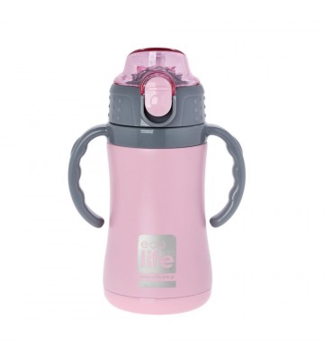 Kids thermos Pink 300ml made of Stainless Steel with Double Walls