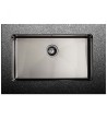 Νεροχύτης Υποκαθήμενος Fortinox Squadro Black Brushed PVD  (74x44cm)