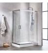 Shower Cabin Tema New Line Rectangular Transparent