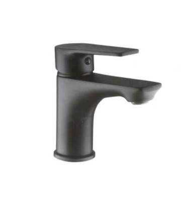 Μπαταρία Νιπτήρα Tema Roma Μαύρη Ματ (61030-1Ν)