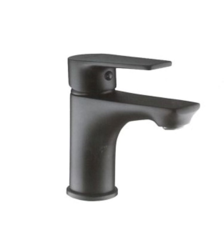 Μπαταρία Νιπτήρα Tema Roma Μαύρη Ματ (61030-1Ν)