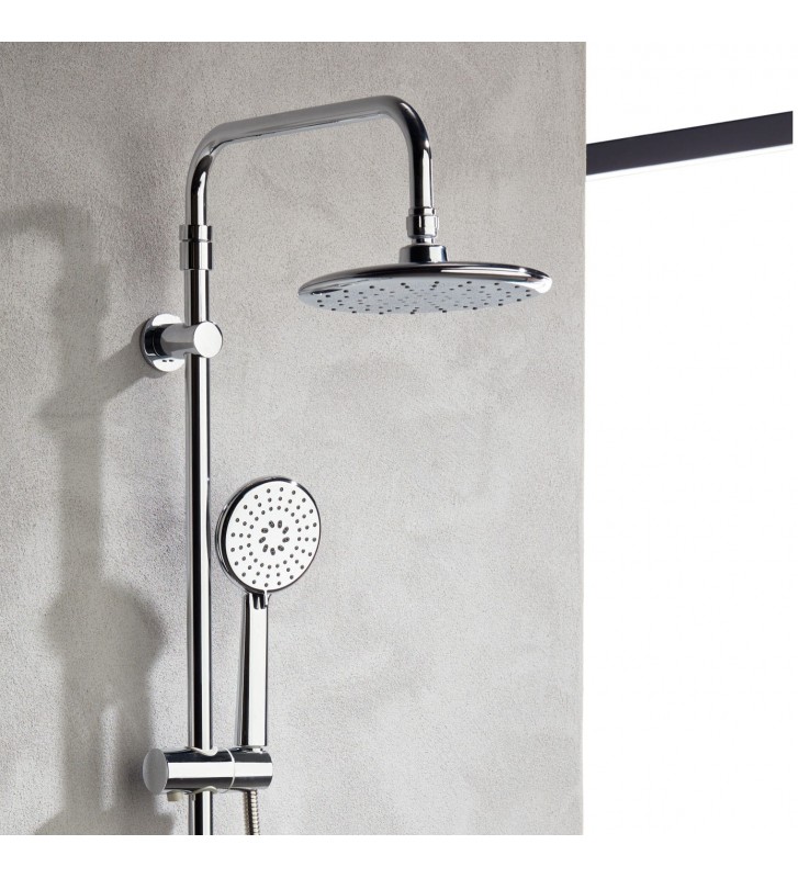 Tema Tondo Shower Column Extendable with Battery (53230-3)