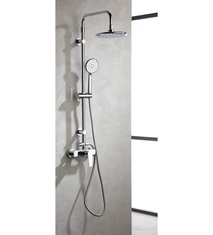 Tema Tondo Shower Column Extendable with Battery (53230-3)