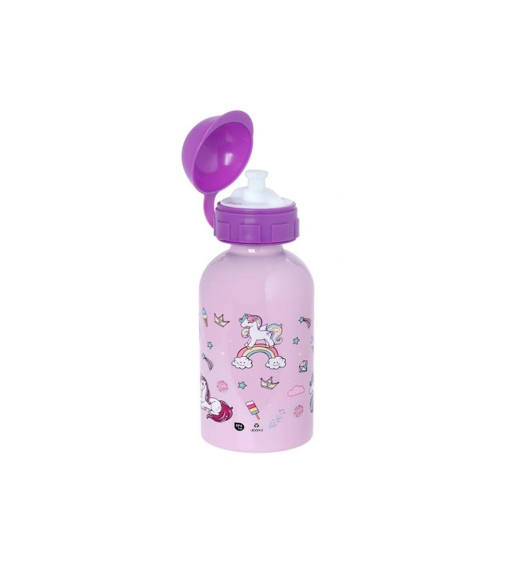 Children's Stainless Steel Bottle Ecolife Kids Unicorn 400ml