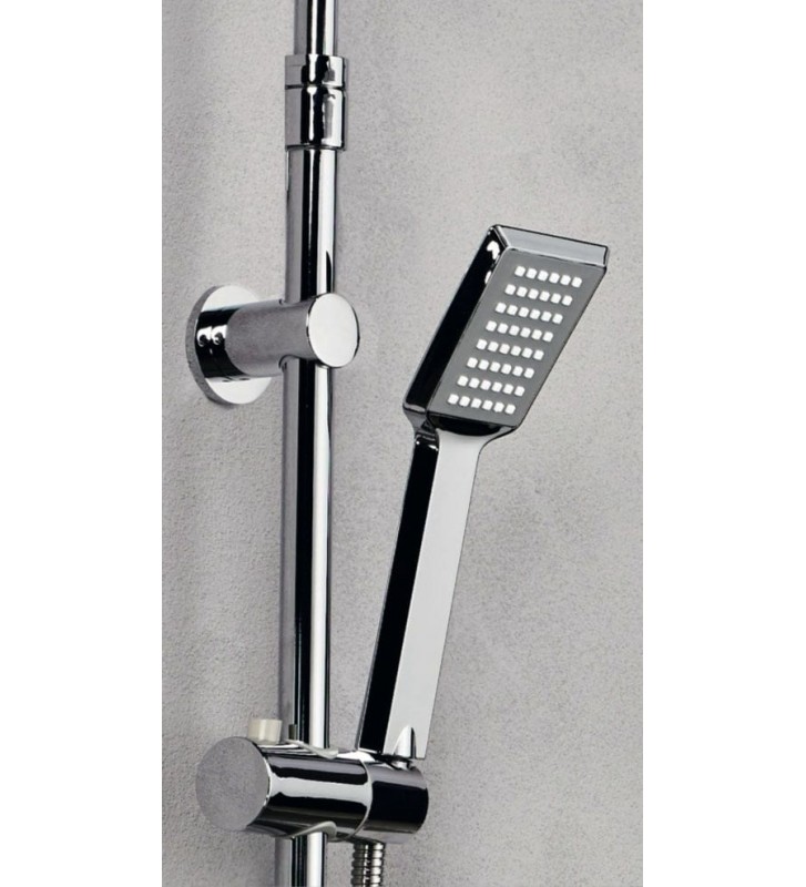 Extendable shower column Tema Roma Quadro Ex (53340)