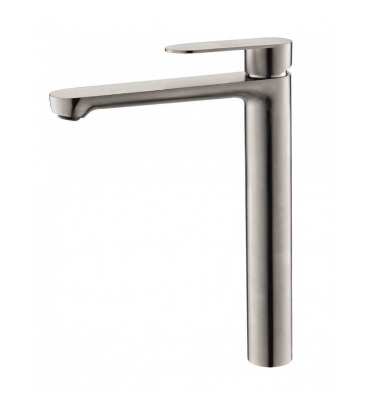 Washbasin faucet Tall Inter Ceramic Marsilia Chrome Brushed ICF 111321BS