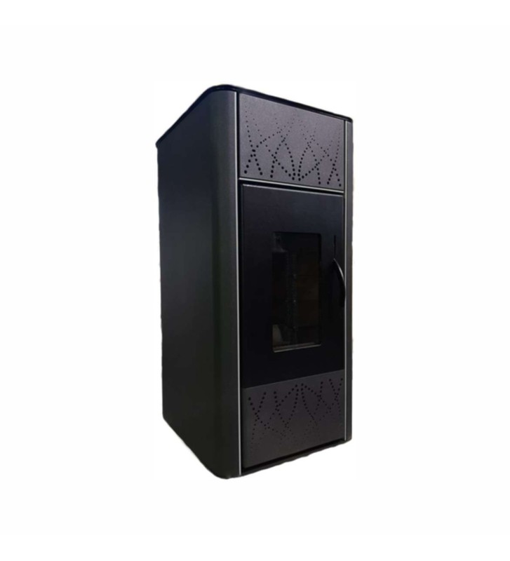 Pellet Boiler Individual Indoor Unit Biodom Color Black H 25 (24.6 kW)