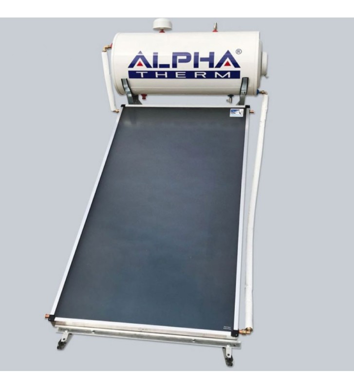 Ηλιακός Θερμοσίφωνας Alpha Therm 120lt / 1,5m²  Διπλής Ενέργειας (1x1,50)