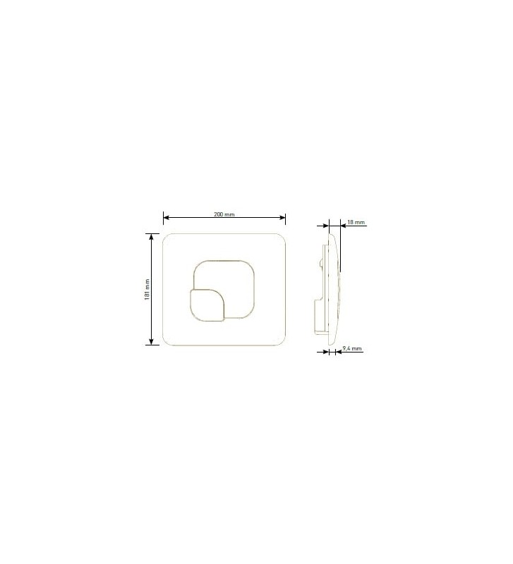 Πλακέτα χειρισμού SIAMP LEMON BRILLIANT 111931