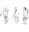 Built-in cistern Creavit (GR5001)