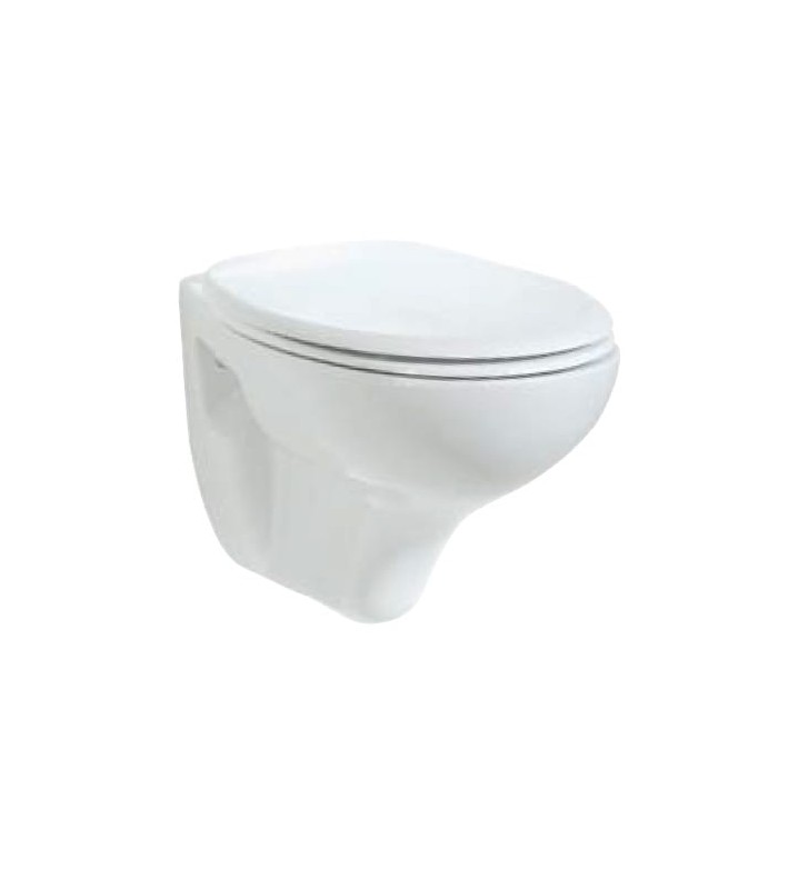 Creavit Apollo Hanging Basin (TP320) with Thermoplast soft closing Cover (42120)