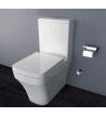 Creavit Solo Rim-Off Set Basin & Cistern & Cover & Air Mechanism