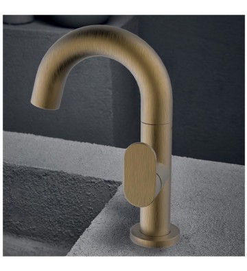 Basin mixer Armando Vicario Slim Antique Brass (Bronze Brushed) (500010-221)