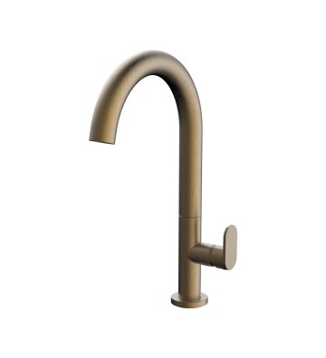 Μπαταρία Νιπτήρα Ψηλή Αναμεικτική  Armando Vicario Slim Antique Brass (Bronze Brushed) (500041-221)