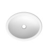 Tabletop Porcelain Washbasin White Scarabeo Planet 48x39cm