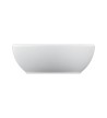 Tabletop Porcelain Washbasin White Scarabeo Planet 48x39cm