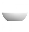 Table-top Porcelain Washbasin White Scarabeo Ovo 41 x 33.5 cm. (8045-300)