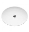 Serel Tabletop White Porcelain Sink 55 x 41 cm. (CH33-300)