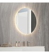 Bathroom Mirror Illuminated Led Round Luminor Idol Ø70 cm.