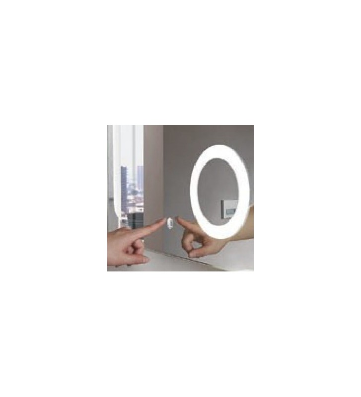 Καθρέφτης Μπάνιου Φωτιζόμενος Led Αντιθαμβωτικός Luminor CULT (80x80 εκ.)