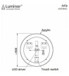 Καθρέφτης Μπάνιου Φωτιζόμενος Led Στρόγγυλος Luminor Jolly Ø50 εκ.