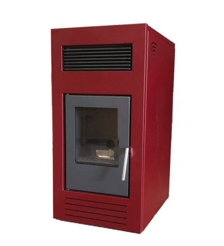 Σόμπα Πέλλετ (Pellet) Αέρα Μytherm Angela Pro TA 8 (3-8 kW) Μπορντό