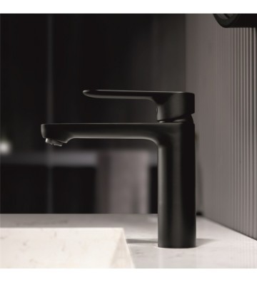 Μπαταρία Νιπτήρα Inter Ceramic Torino Μαύρη ICF 111320BLACK