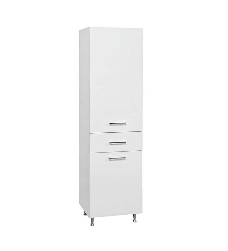 Floor Column Bathroom Mabo Bizoute 50 Mdf White Lacquer (185x50x34)