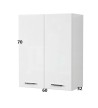 Bathroom Cabinet Hanging Mabo Hang 3 Mdf White Lacquer (70x60x32)