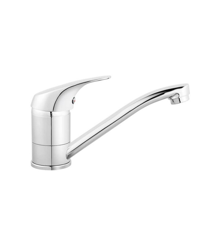 Washbasin faucet with long Rouxuni Ferro One Chrome without valve BF02A