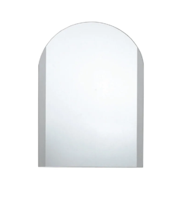 Mirror Simple with Side Frame Sandblasting Tema Solo 4 (40x54 cm)