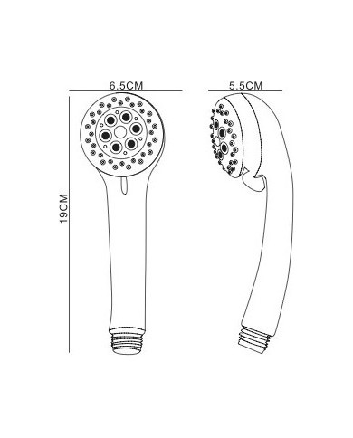 Τηλέφωνο Ντουζ Tema Econ Blister (55040)