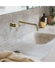 Built-in Eveberg Abacus Gold Basin Faucet
