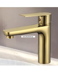 Eveberg Onda Gold Basin Faucet with Valve