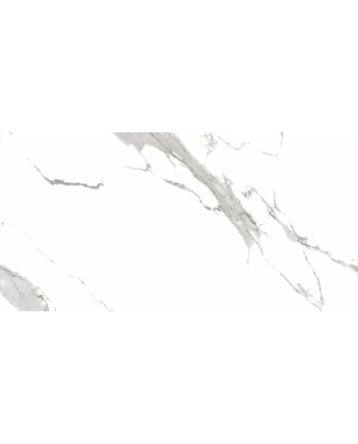 Statuario Classic Retificato First Grade Glossy Porcelain Tile - Granite 60×120cm