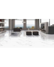 Statuario Classic Retificato First Grade Glossy Porcelain Tile - Granite 60×120cm