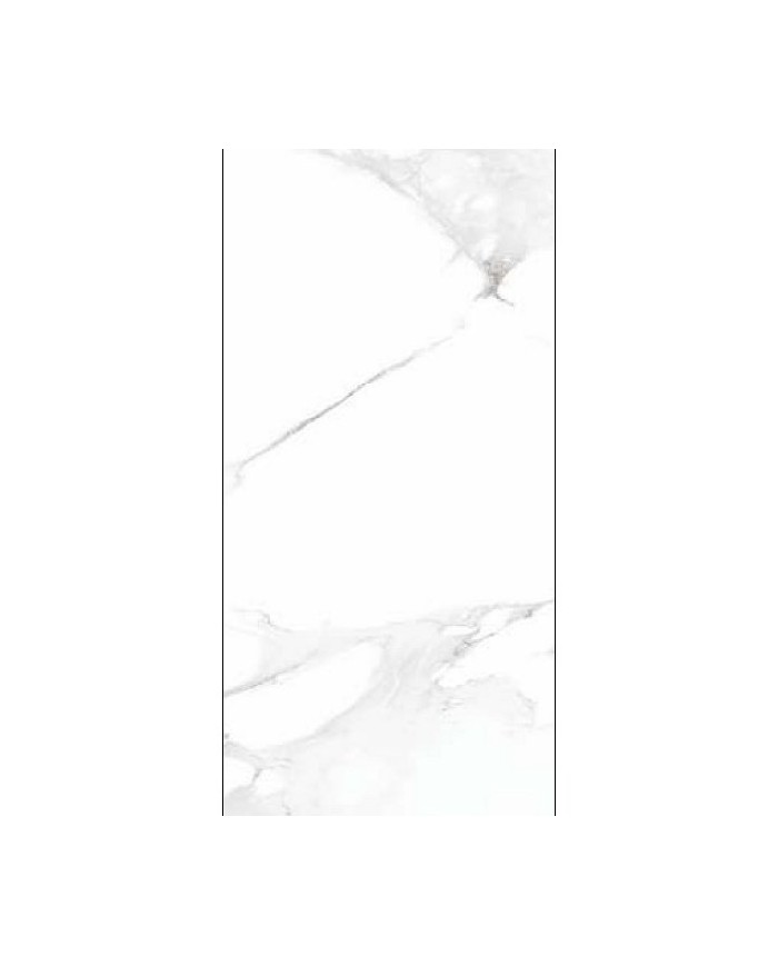 Statuario Classic Retificato First Grade Glossy Porcelain Tile - Granite 60×120cm