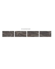 Simpus Nero Retificato First Grade Glossy Porcelain Tile - Granite 60×120cm