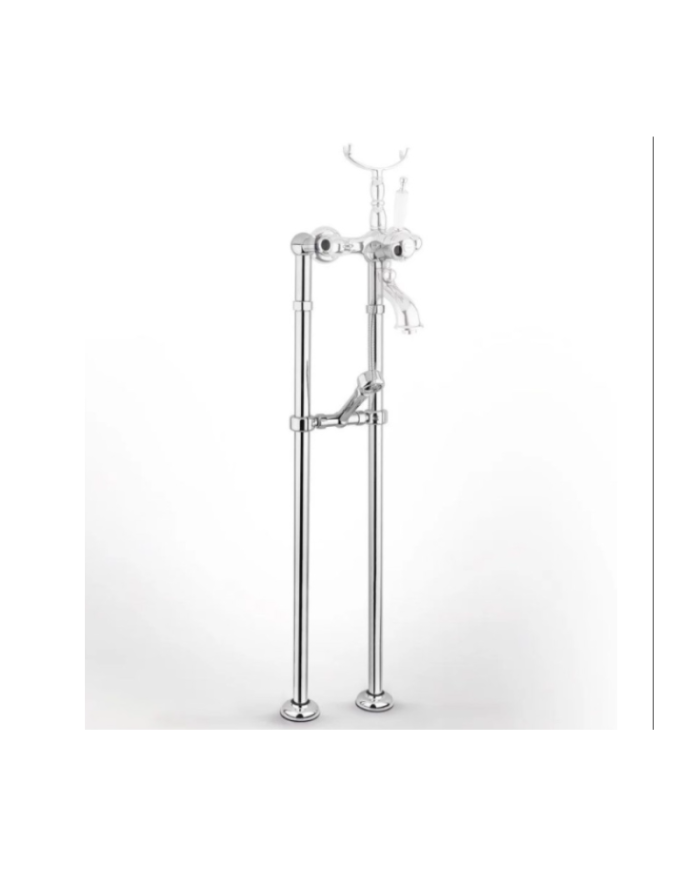 Επιδαπέδια Μπαταρία Λουτρού - Μπανιέρας Bugnatese Oxford με Πόδια Παροχής & Στήριξης