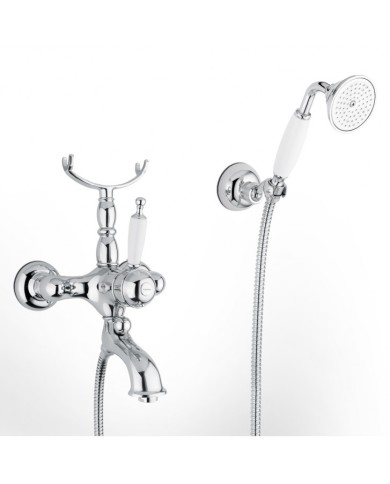 Επιδαπέδια Μπαταρία Λουτρού - Μπανιέρας Bugnatese Oxford με Πόδια Παροχής & Στήριξης