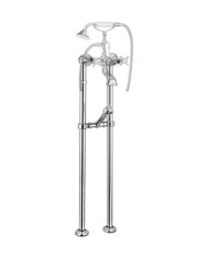 Επιδαπέδια Μπαταρία Λουτρού - Μπανιέρας Bugnatese Princeton με Πόδια Παροχής & Στήριξης