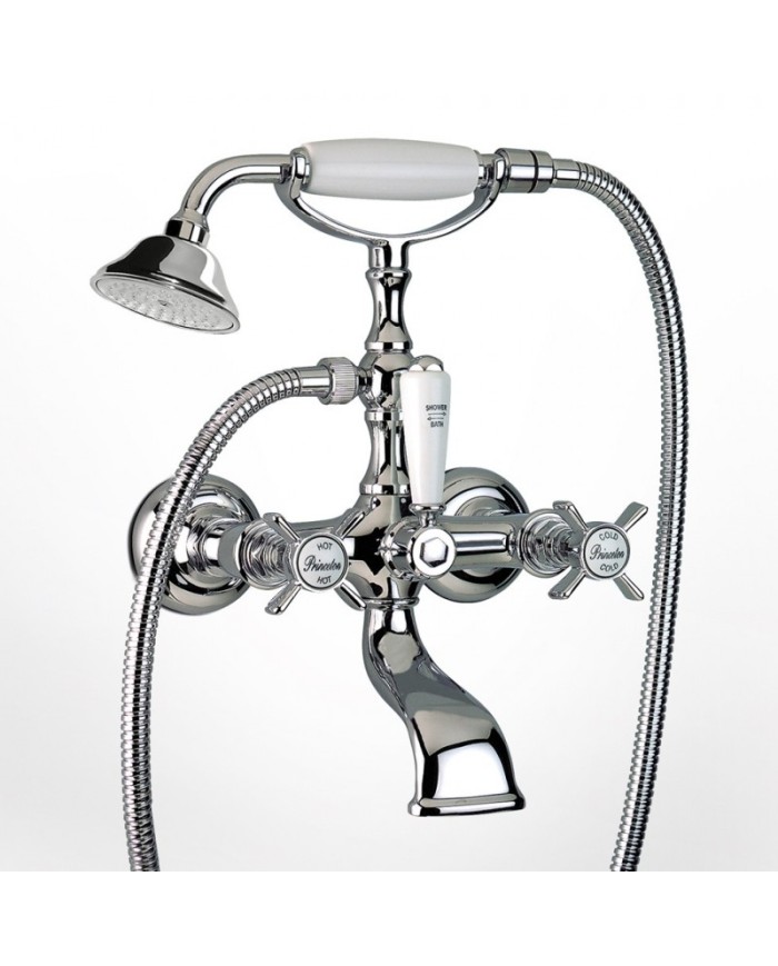 Επιδαπέδια Μπαταρία Λουτρού - Μπανιέρας Bugnatese Princeton με Πόδια Παροχής & Στήριξης