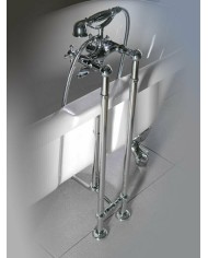 Επιδαπέδια Μπαταρία Λουτρού - Μπανιέρας Bugnatese Princeton με Πόδια Παροχής & Στήριξης