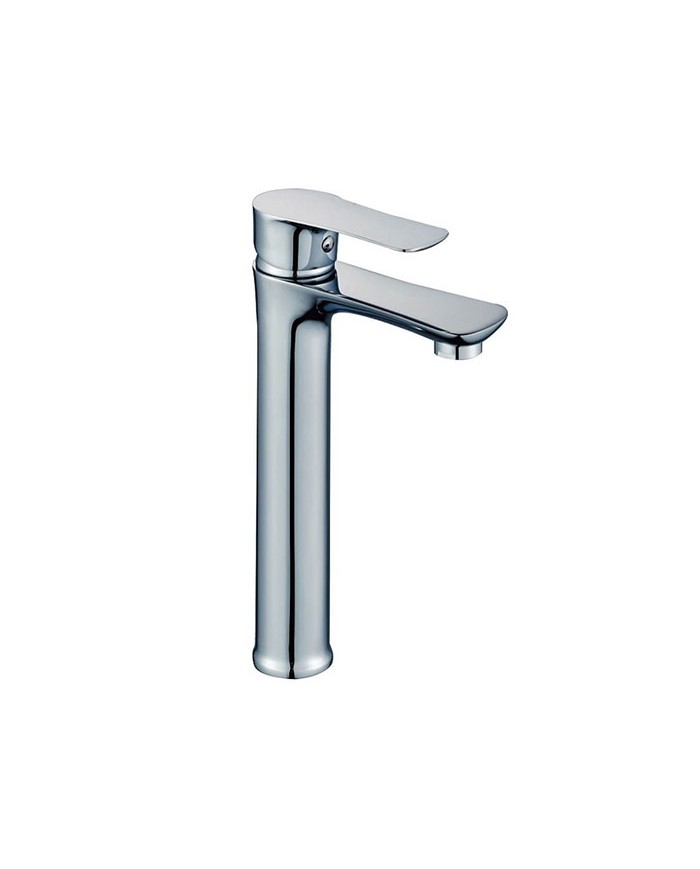 Tall Eveberg Venti Chrome Washbasin Faucet with Valve