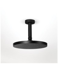 Tilting Shower Head Ø20 & Ceiling Arm 10cm Almar Black Matt
